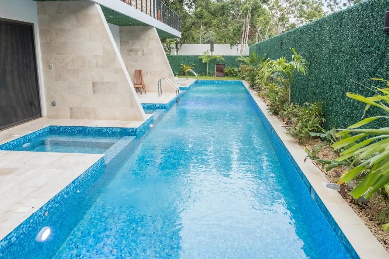Wonderful & Incredible 2Br Apartment Aldea Zama Swimming Pool, Terrace With Swim Up Tulum Messico
