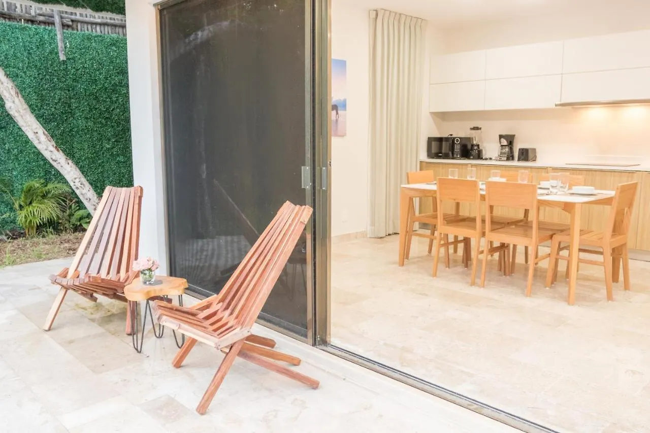 Wonderful & Incredible 2Br Apartment Aldea Zama Swimming Pool, Terrace With Swim Up Tulum 0*,  Messico